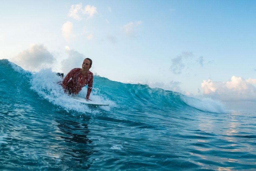 C'est quoi un take off en surf ?