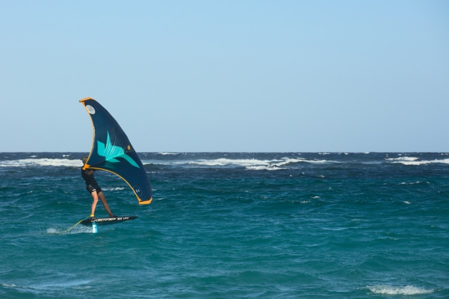Surf avec une voile : quel est ce sport ?